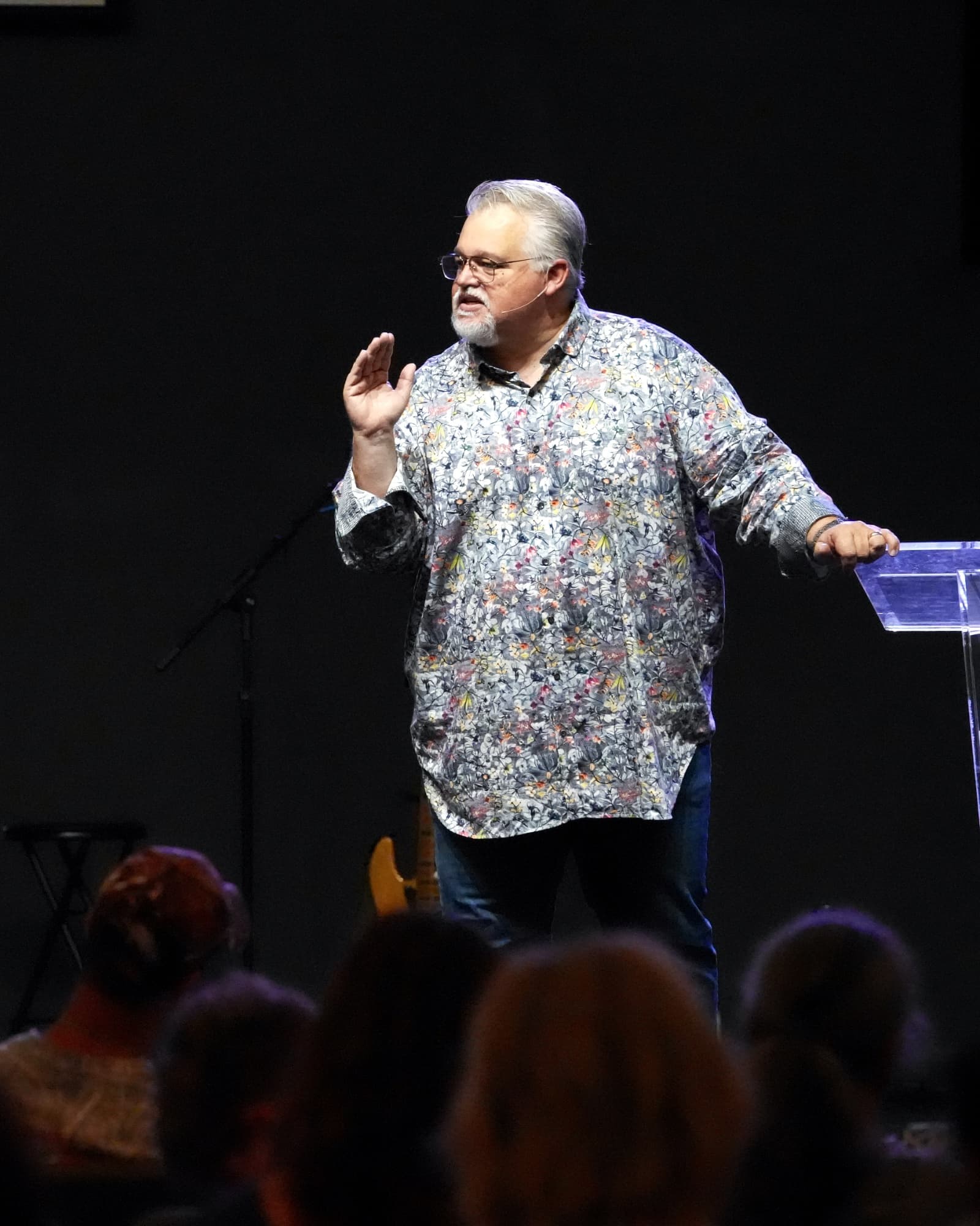 Steve Stewart teaching